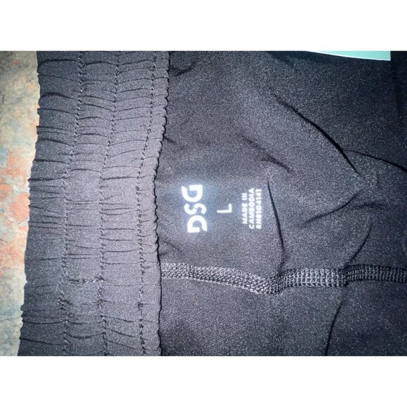 DSG Womens Mid-Rise Stride Skort L Black With Built-In Short - Picture 6 of 9